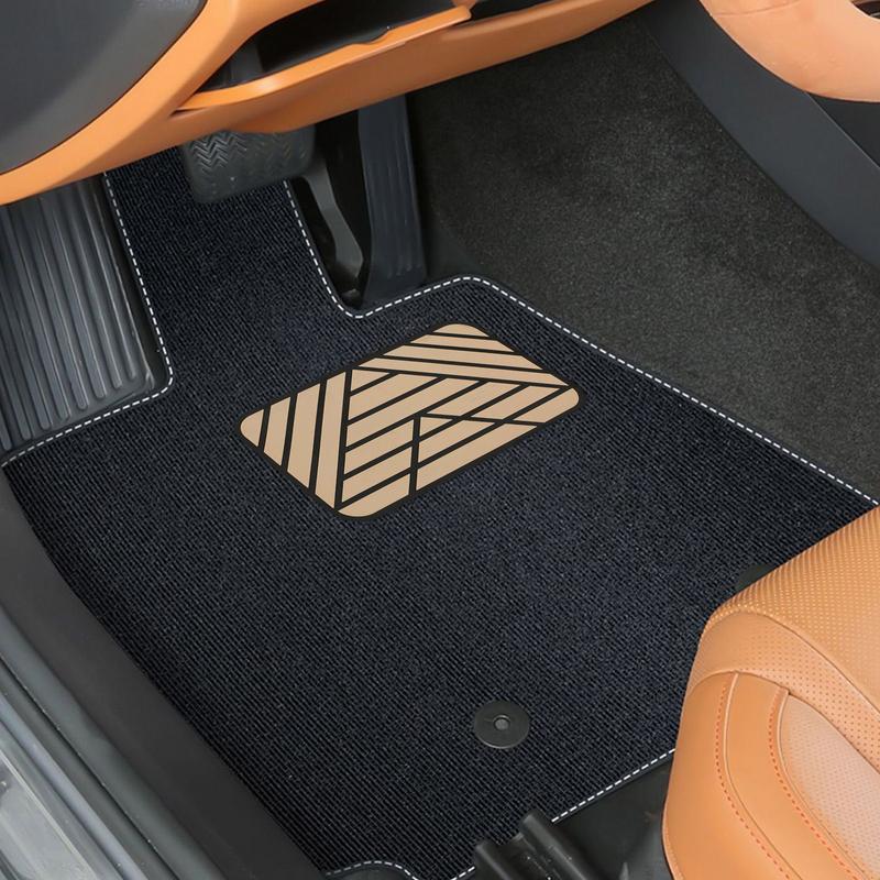 Накладка на коврик для пола автомобиля, накладка под пятку, ПВХ, для автомобиля, грузовика, напольная пластина для отдыха, подставка для ног, коврик для пола, швейный инструмент в комплекте для улучшения сцепления