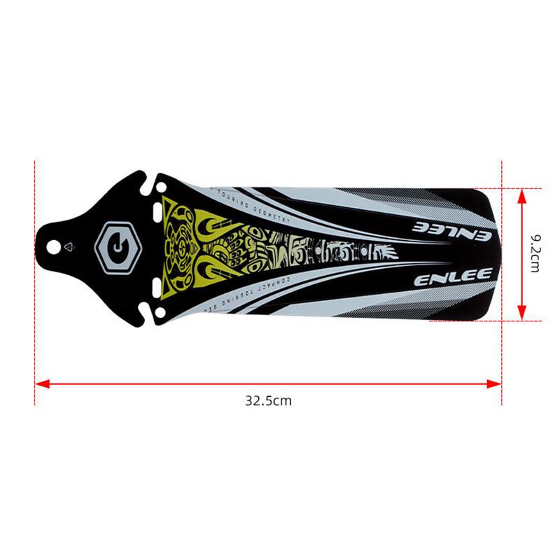 1 шт., крыло для горного и дорожного велосипеда, переднее и заднее крыло для велосипеда, дождевик 26,5 см, материал PP5, аксессуары для велосипеда