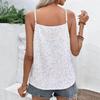 Женская майка на бретелях с V-образным вырезом, носится как нижний или верхний слой, топ-жилет с пайетками