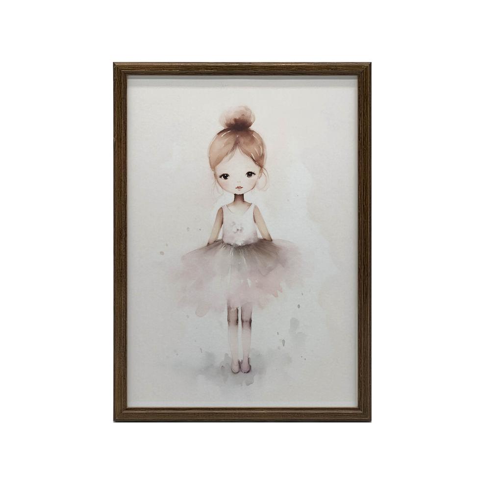 Taniec Małej Księżniczki Taniec Małej Księżniczki, 30X40 Cm, Bez Ramy, Papier Matowy 230 Gsm