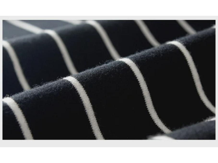 2024 Осень Корейские Детские Полосатые Махровые Толстовки Для Мальчиков