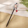 Ancient Style Flower Hair Forks Wooden Hairpin Chopstick Hair Ornament Chinese Hair Stick  Wedding