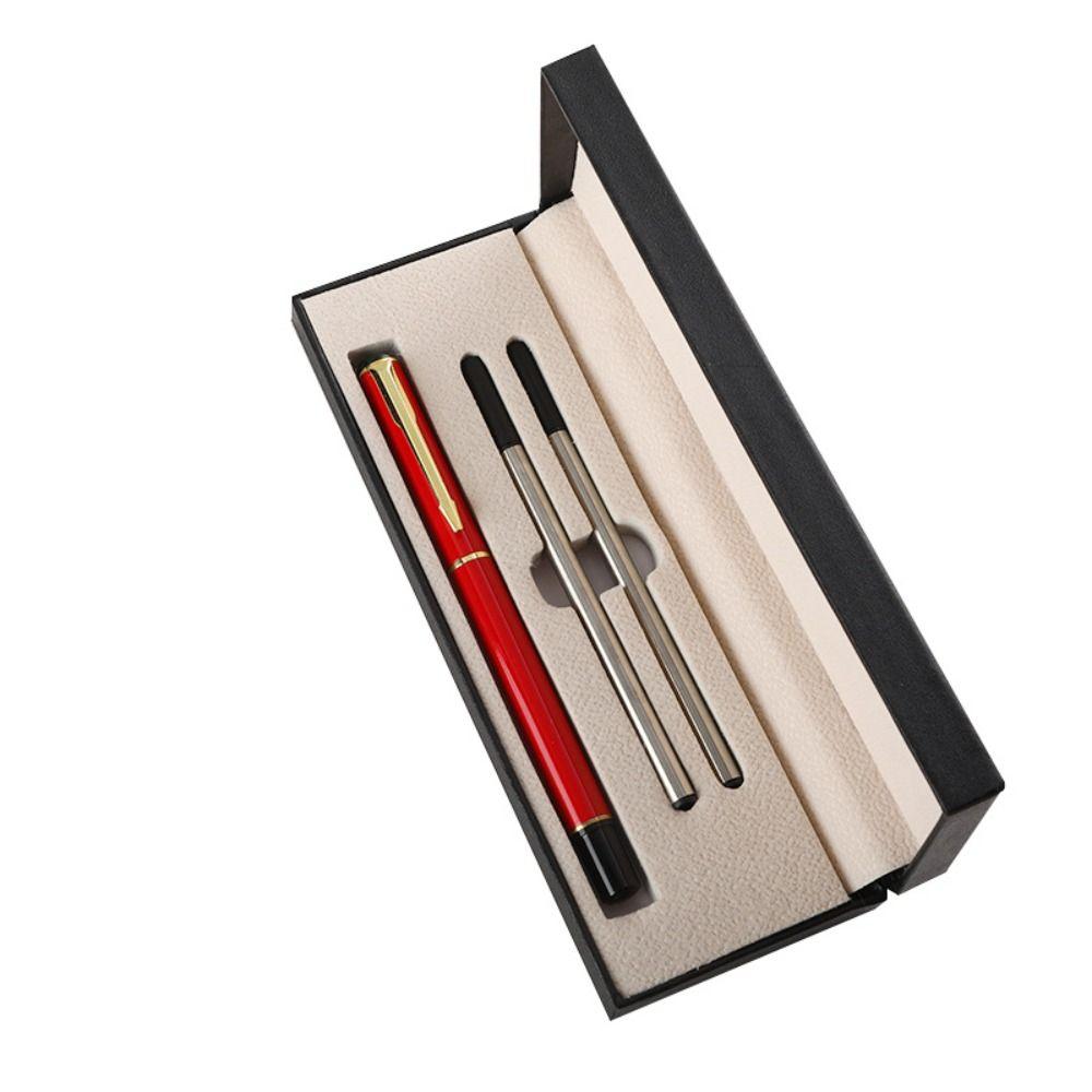 Подарочная металлическая ручка для подписи 0,5 мм Деловая ручка Профессиональная шариковая ручка