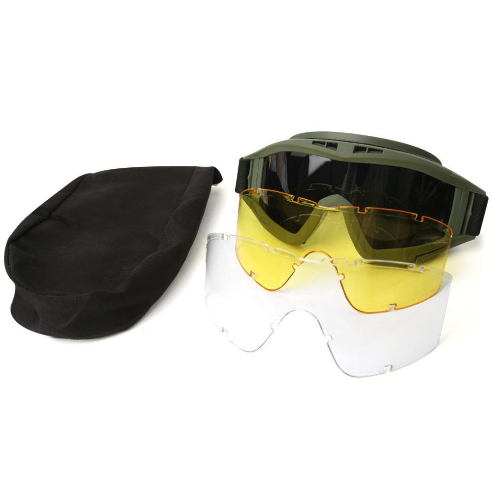 Уличные тактические очки Desert Locust Army Fan Goggles CS противоударные спортивные очки унисекс мужские велосипедные очки