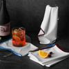 3PCS No Shedding Microfiber Wine Glasses Wipe Leaves No Trace Glasses Lens Cloth  Bar