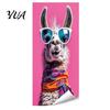 Trash Can Decals Fun Animal Stickers, Self?Adhesive Bin for Outdoor Weatherproof Waste Container Art Garbage Can, Mailbox Storage Box Yard