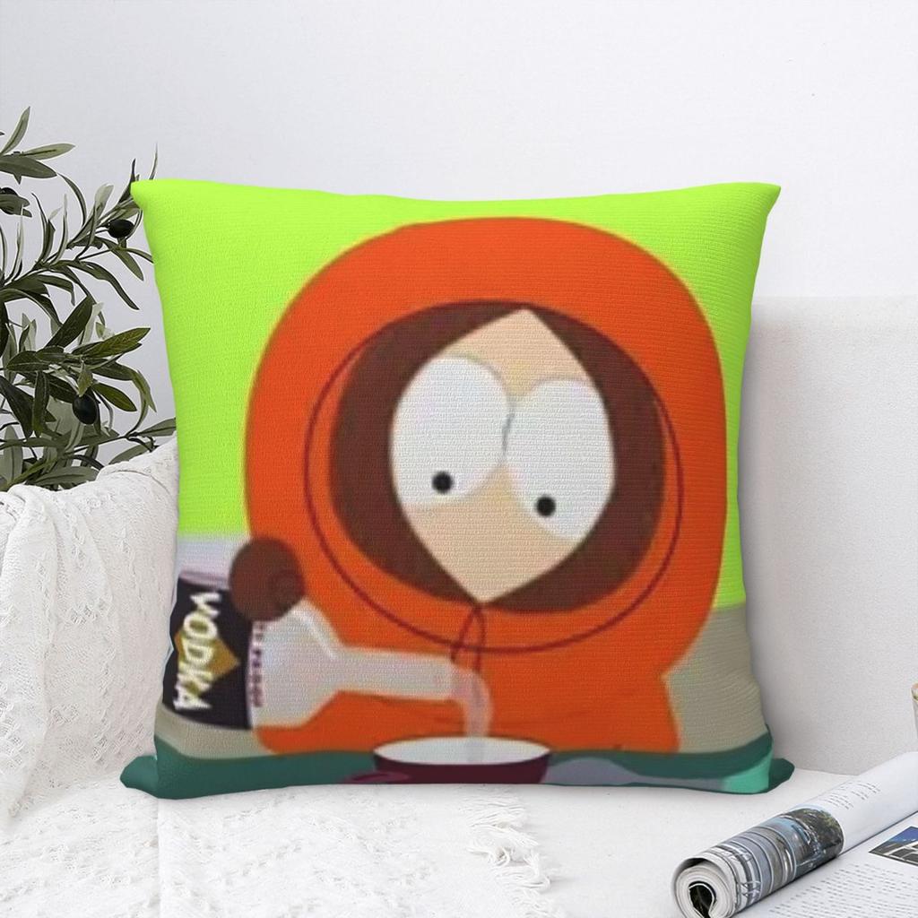 Kenny Cartoon Animation Anime SouthPark Pillowcase Cushion Comfort Throw Pillow Sofa Cushions Used for Home Bedroom Living Room