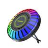 Car Smart APP Control RGB Music Rhythm Lamp Air Freshener LED Strip Sound Control Voice Pick Up Atmosphere Light Air Vent Clip