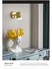 Contemporary Gold Rotating Wall Light for Hallway, Living Room, Staircase, or Bedroom.