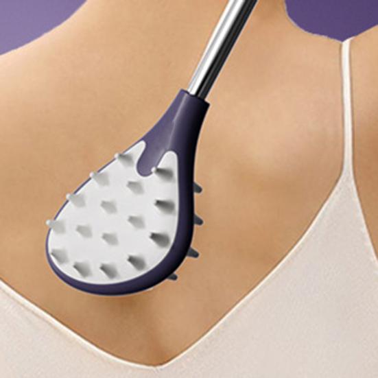 Portable Telescopic Back Scratcher Itchy Scratch Tool for Deep Tissue Massage Acupoint Massager with Magnetic Balls