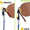 Men Non-slip Necklace Eyewear Braid Glasses Holder Strap Sunglasses Lanyard Glasses Chain Holder