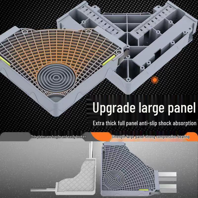 Регулируемая подставка для бытовой техники: Мобильная, Вентилируемая, Влагостойкая Стойка для Холодильника и Стиральной Машины