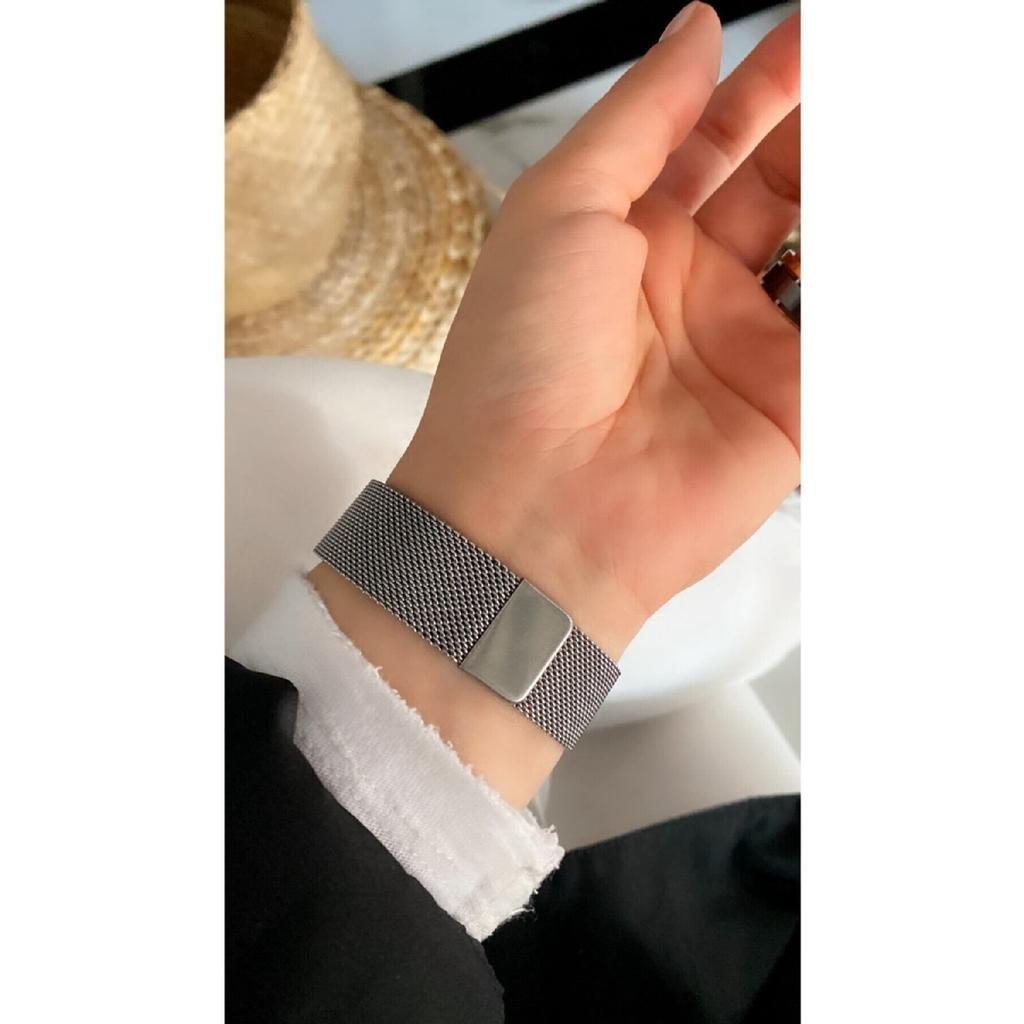 Steel Digital Watch Led Mesh Strap Digital New Model Women's Unisex Wristwatch (only Watch)