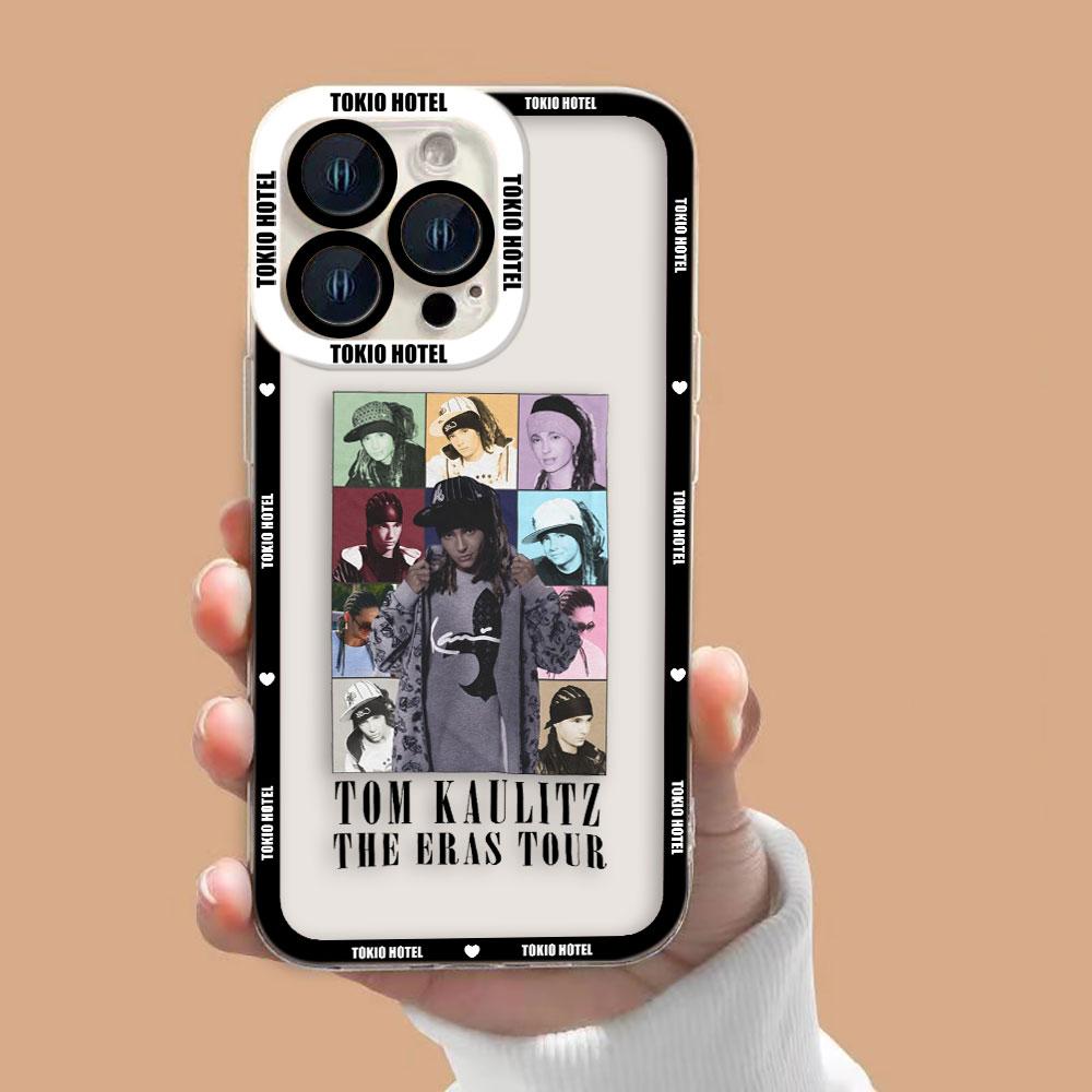 Tokio Hotel Том К-Каулитц Прозрачный чехол для телефона для Realme 15 5 6 7 7I 8 8I 9 9I 10 12 NOTE 70 C75 C71 C67 C65 C55 C53 C35 C33 Чехол
