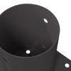 Round Ground Anchor 12 pcs Anthracite 15 x 15 x 15 cm Metal