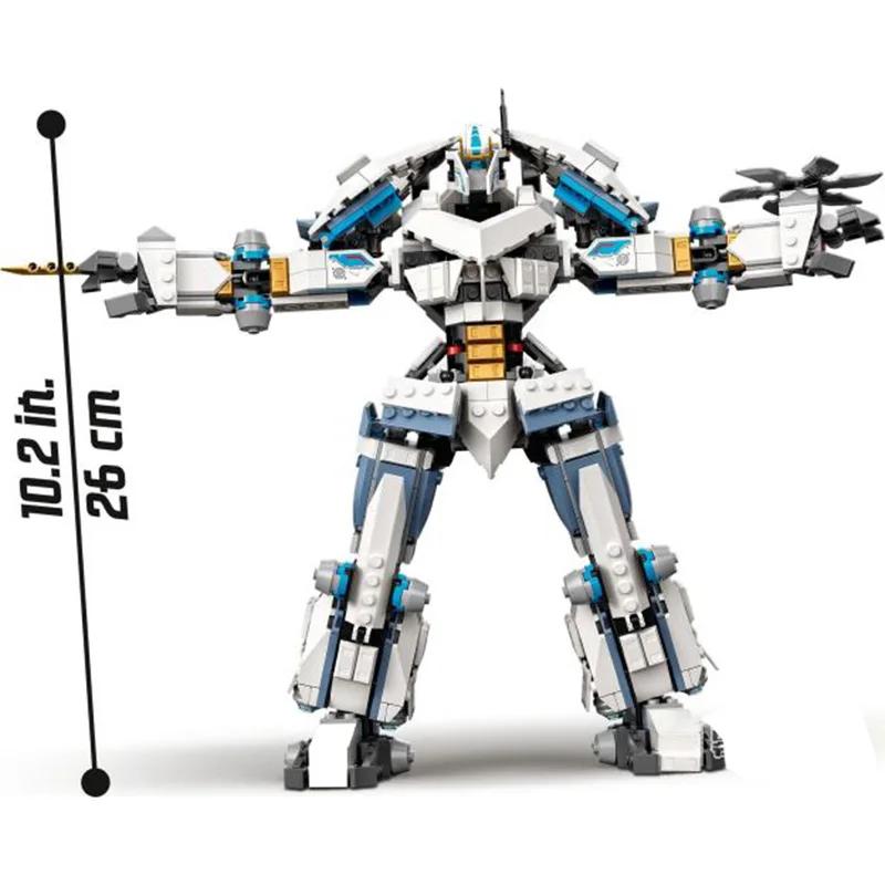 Legacy Zane Titan Mech Battle TV Сезон 5 Строительные блоки Классические наборы моделей Кирпичи Рождественский подарок Игрушки