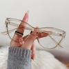 Women's Vintage Cat Eye Glasses Fashion Anti Blue Light Eyeglasses Girls New Transparent Frame Computer Glasses