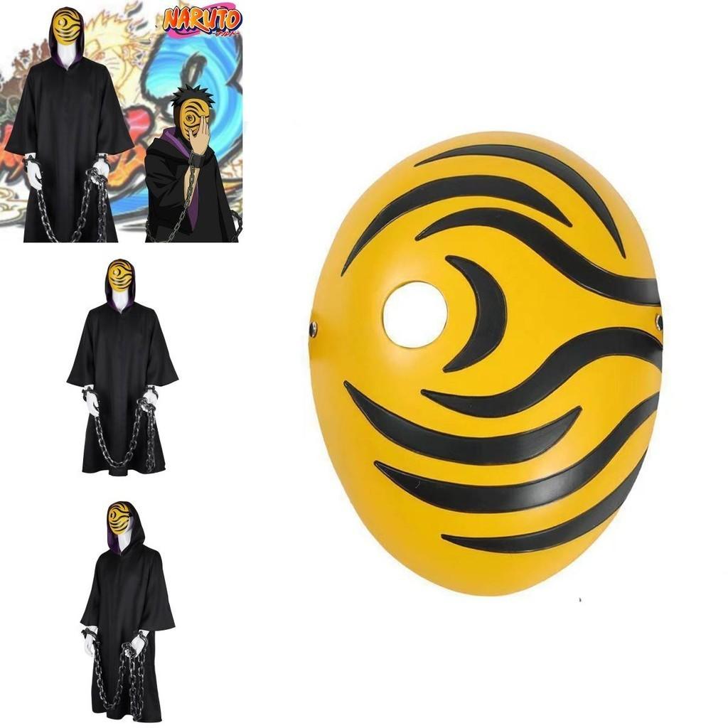Комплект костюма Наруто Акацуки Тоби Учиха Обито для косплея и Хэллоуина