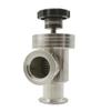 Stainless Steel L-type Manual Vacuum Flapper Valve KF16 KF25KF40 KF50 Vacuum Flapper Valve Gas Safety Valv