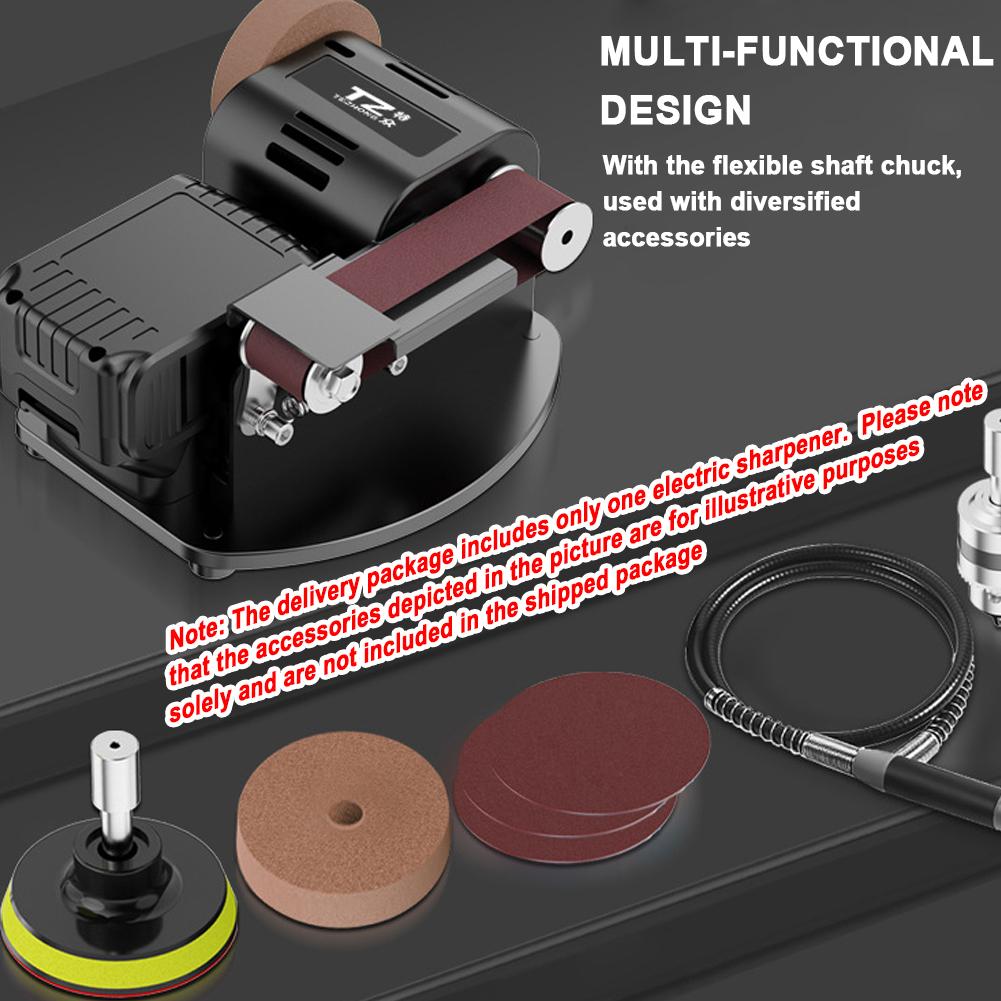 Автоматическая электрическая точилка, небольшой бытовой измельчитель, ножницы, шлифовальный станок, многофункциональный шлифовальный круг, ленточная шлифовальная машина