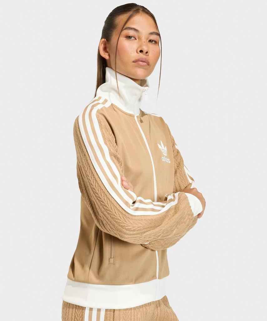 ADIDAS Knit Beckenbauer Track Top - Brown / Ks7799