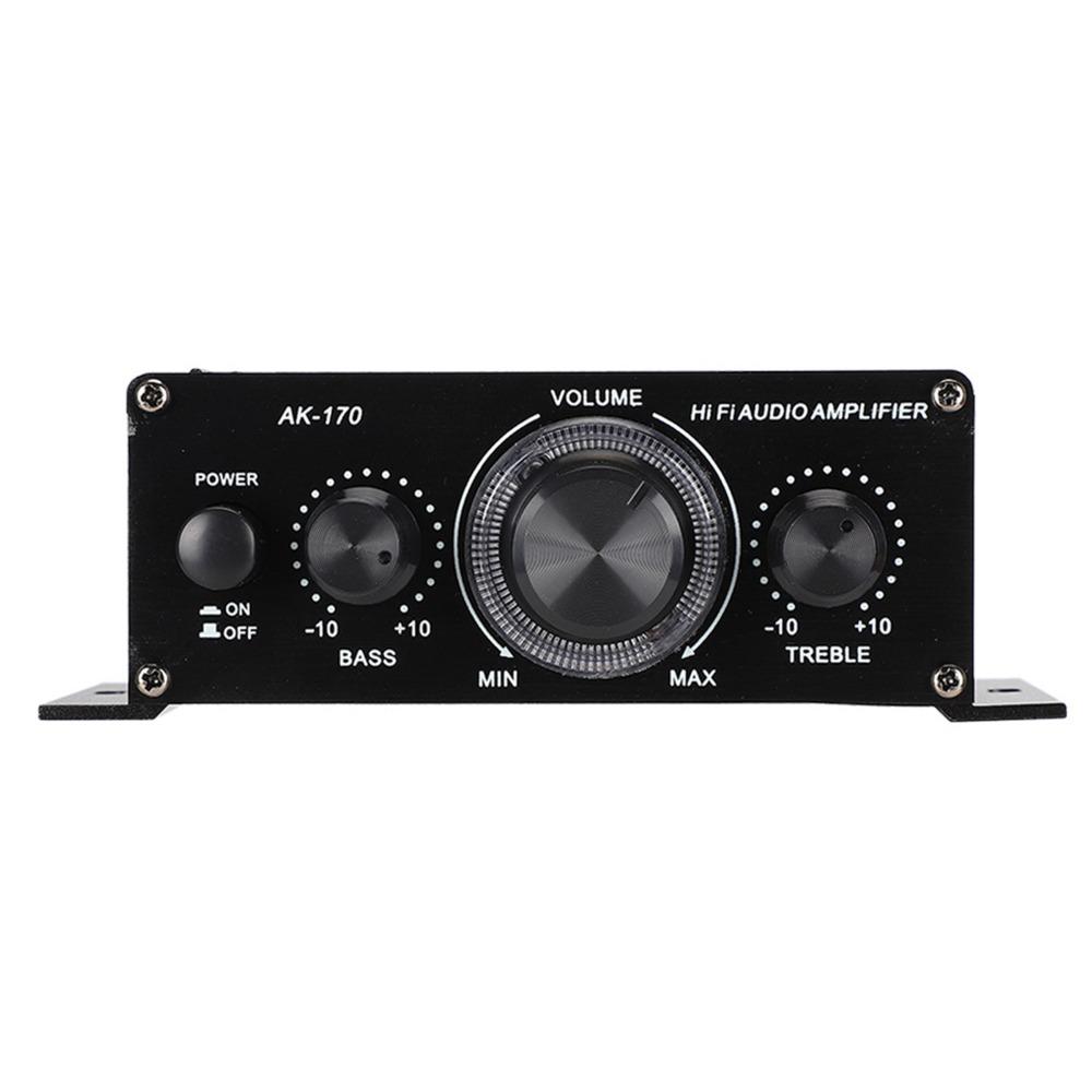 47K Resolution Mini Power Amplifier 20w+20W Power Amplifier Durable Stereo Amplifier  Motorcycles