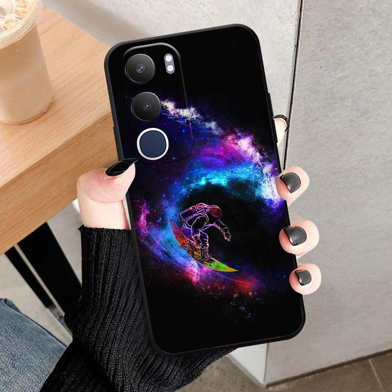 Чехол для телефона VIVO Y19S 4G Мягкий силиконовый задний чехол Coque Для VIVO Y 19 S Чехлы Черный TPU Ударопрочный Fundas Оболочка Y19S Capa