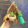 Creative Cartoon Monster Shrek Keychain Doll Exquisite Couple Backpack Car Pendant Trinkets