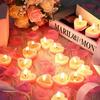 9/18Pcs Heart Shaped Candles Aromatherapy Candle For Valentines' Day Confession Birthday Wedding Gift Home Party Table Decor