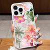 Магнитный чехол для телефона для iPhone 17 Air 17E 16E 16 15 14 13 12 Pro Max 11 16 Plus Черепаха Морская звезда Тропические цветы Гибискуса Чехол