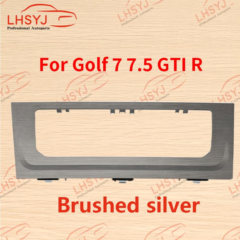 LHSYJ For VW Golf 7 7.5 GTI R Passat B8 Upgrade LCD Touch Air Conditioner Trim Frame Car Automatic AC Conditioning Switch Panel