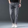 Men's Fashion and Comfortable Denim Pants Summer Versatile Jeans Men's Slim Straight Modal Pants Men's Casual Comfortable Pants