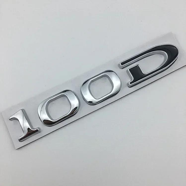 For Tesla MODEL 3 S X Y 75D 85D 90D 100D Rear Boot Trunk Tailgate Emblem Badge Sticker 3D Metal Car Styling Accessories