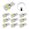 Светодиод T10 Белый Супер Яркий 10 шт. Светодиод T10 Соответствует требованиям техосмотра 3014 Светодиодный чип 24 шт. 12 В Автомобильный габаритный/номерной фонарь/подсветка номерного знака/салон Л