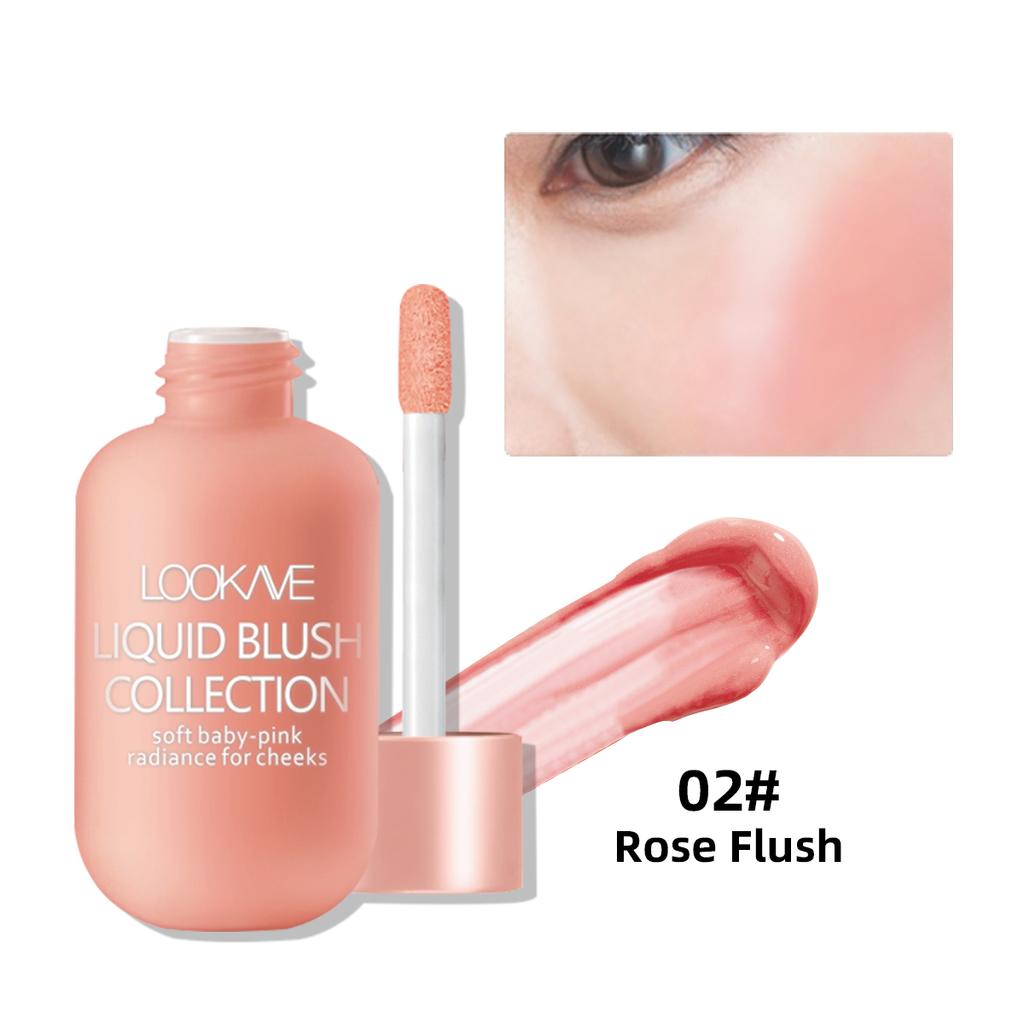 Liquid Blusher Multifunctional Lip Cheek Moisturizing Brightening Blush A Small Bottle Style 12g