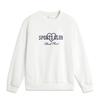Li Ning Sports Lifestyle Series свитер с буквенным принтом флисовая свободная толстовка с длинным рукавом женская толстовка Off-White AWDU446-1