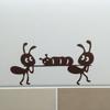 Mural Art Ants Move Wall Sticker Black Window Painting Stickers Ant Wallpaper  Children's Rooms