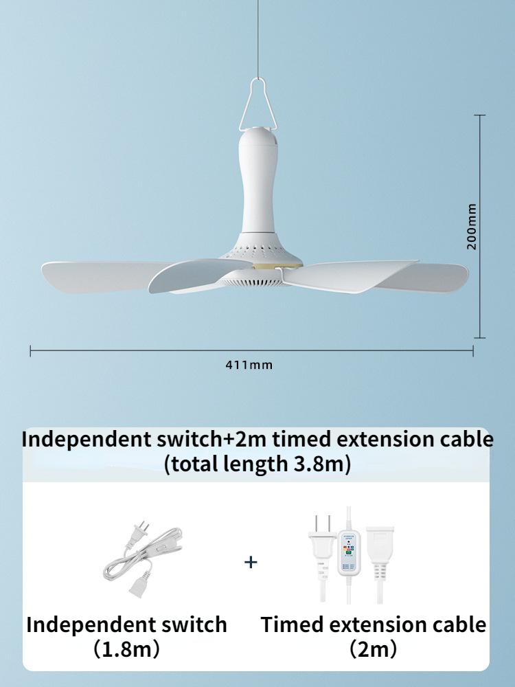 Вентилятор с розеткой, светодиодный потолочный вентилятор со светодиодной подсветкой, регулируемый небольшой потолочный вентилятор, вентилятор для гаража, ванной комнаты, кабинета, спальни, кухни