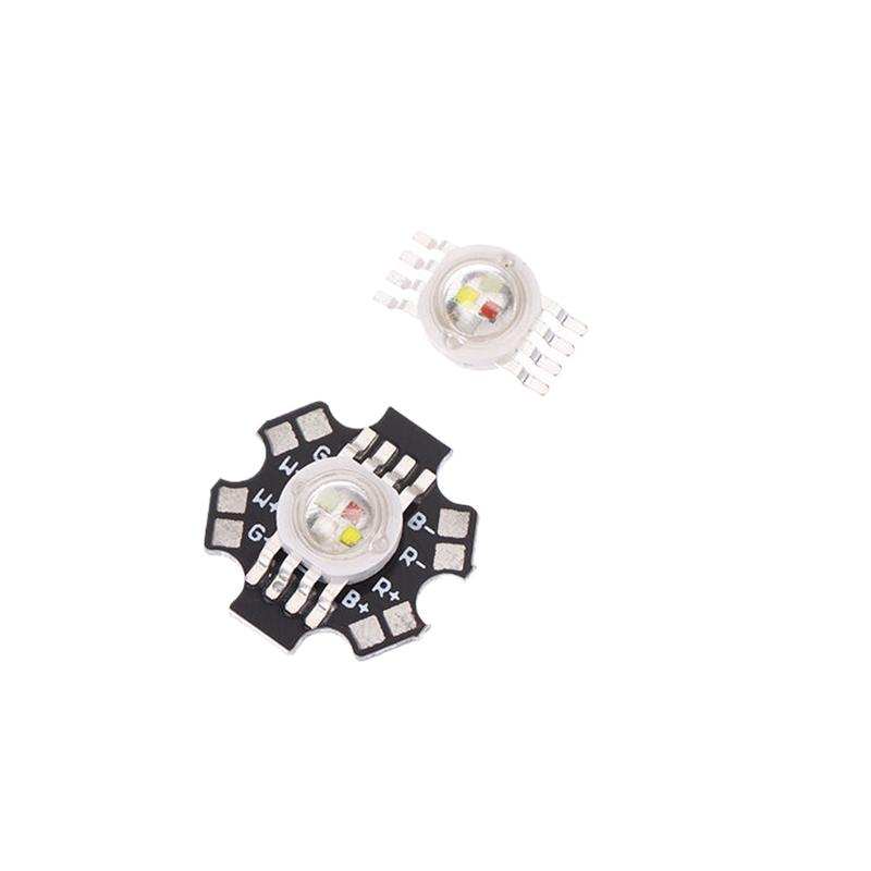 1 шт. светодиод 3 Вт RGB 4 в 1 светодиод 3 Вт излучатель диоды для сценического светового эффекта лампы RGBW освещение светодиодные чипы сценические цветные бусины источника света