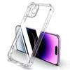 Clear Shockproof Phone For iPhone 15 14 13 12 11 Pro Mini 8 Plus X XR XS Max Lens Protection Case On iPhone Back Cover