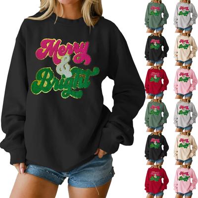 Женский повседневный и модный пуловер с длинными рукавами, плюшевый, с V-образным вырезом, карманом и принтом в клетку.