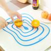 Non-Slip Transparent Frosted Chopping Board for Kitchen