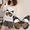 Iron On Patch Embroidered Applique Shirt Pants Sewing On Holes Clothes Butterfly