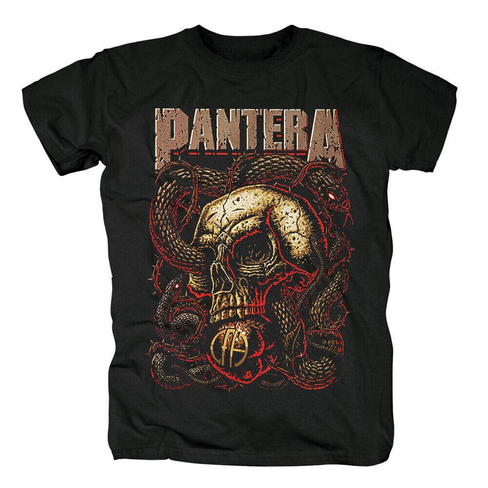Футболка унисекс Pantera Groove Metal Black Rock Band Concert