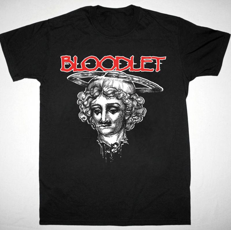 BLOODLET Рубашка с коротким рукавом Черная Все размеры Унисекс Футболка SB027