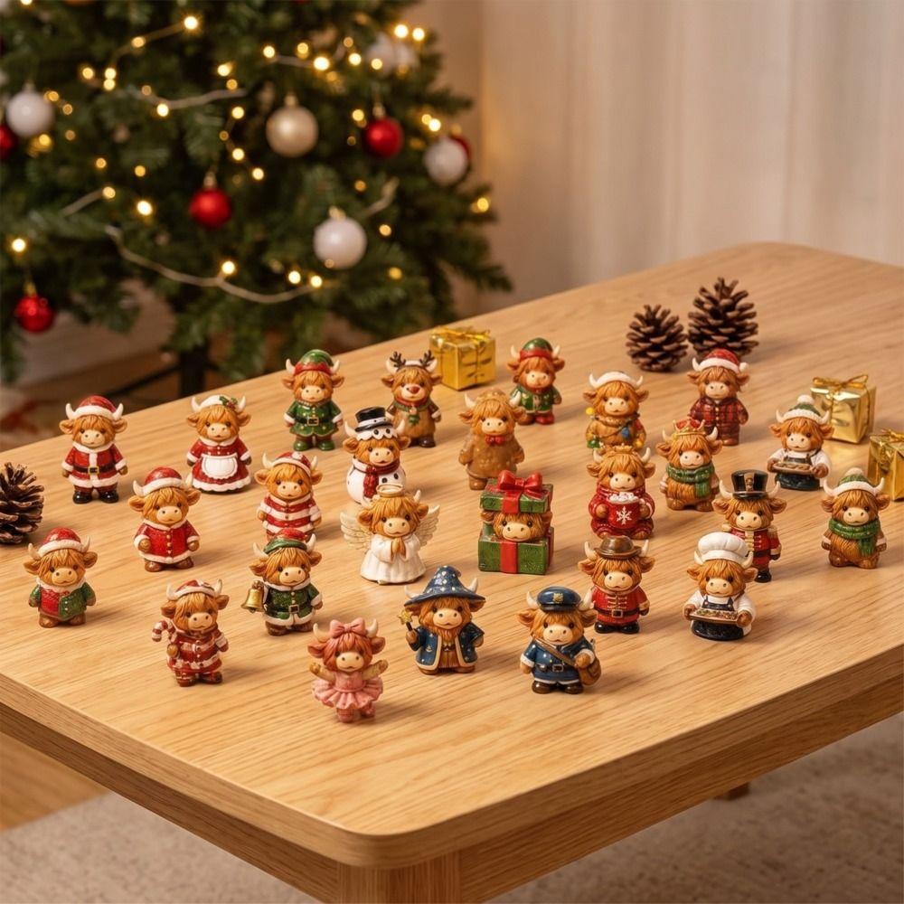 Ornaments Advent Calendar 24 Days Countdown Christmas Advent Calendar Christmas