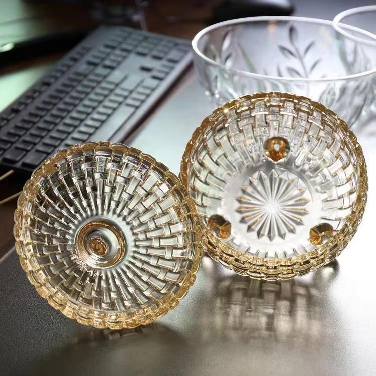 2 шт. банки для конфет, стеклянные креативные банки для дома, европейский стиль с крышкой