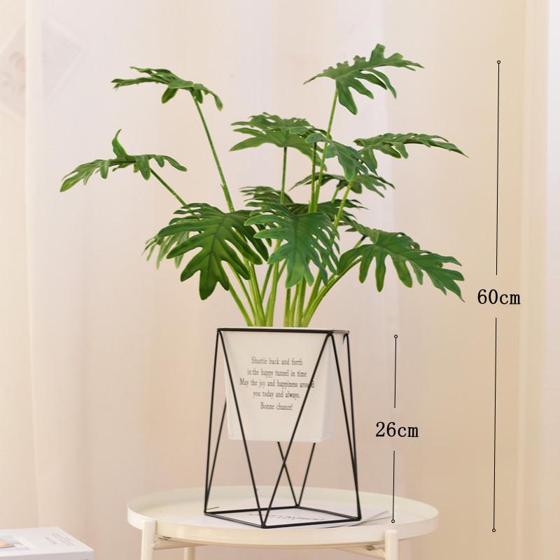 Nordic Artificial Bonsai: Creative Dried Flower Arrangements for Home and Office Decor