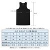 Tank Top Inner Shirt Set of 3 Cotton Underwear U Neck Sleeveless Antibacterial and Odor Resistant Absorbent Quick Drying Sleeveless [HomyComy] Men's