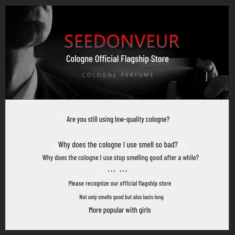 SEEDONVEUR Мужской одеколон Azure
